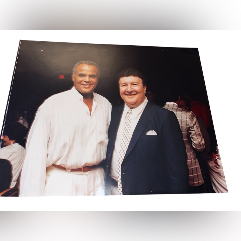 Original Harry Belafonte 8x10” Color Photograph Celebrity Photo